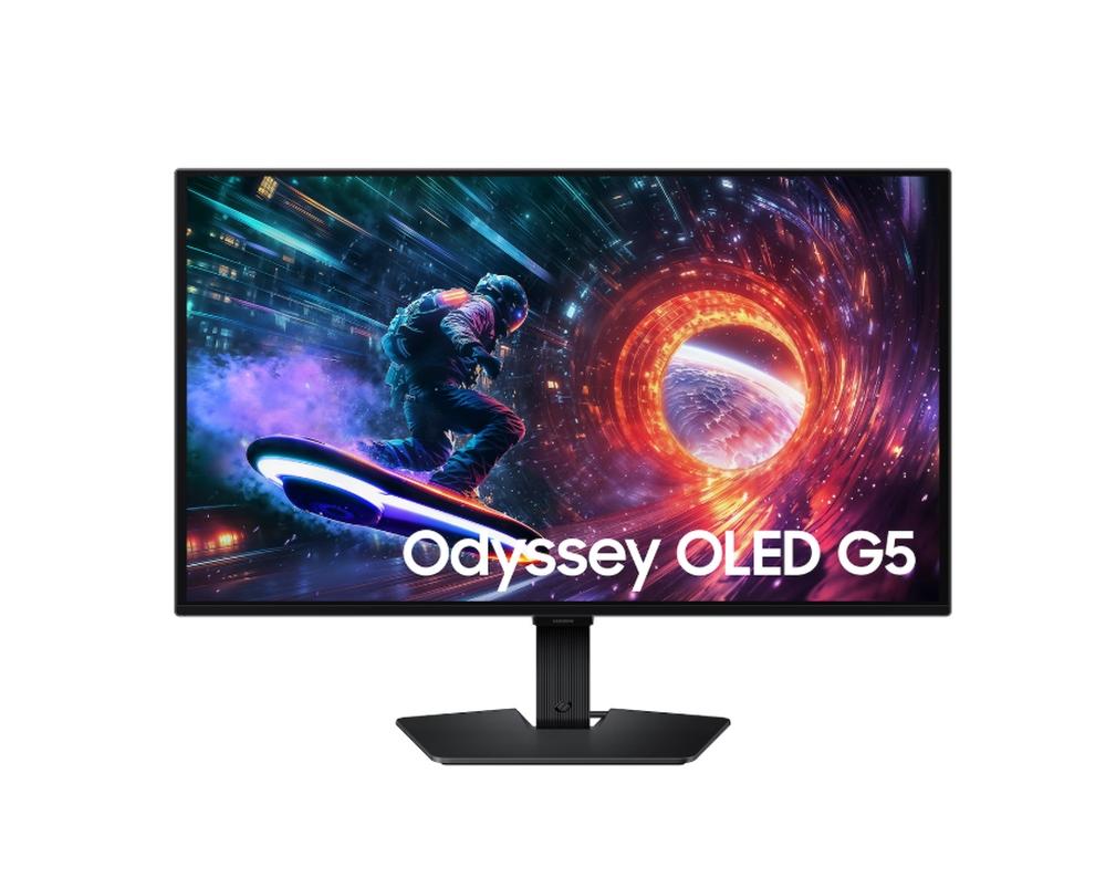 Samsung 27FG502 27" Odyssey G5 OLED DisplayPort  180Hz / HDMI 144Hz 1 ms 2560x1440 DP HDMI Black
