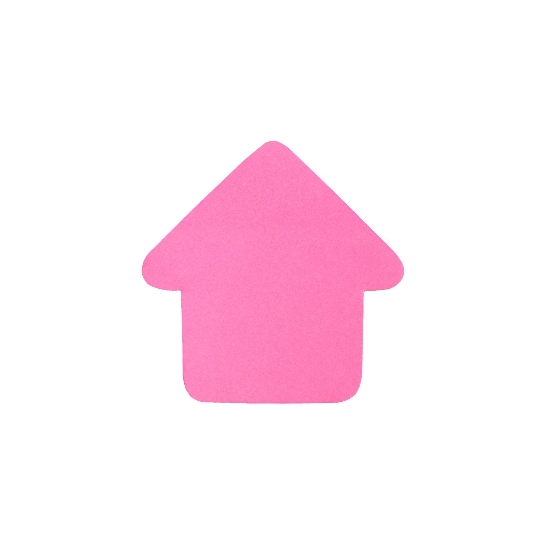 Stick'n Самозалепващи се листчета Стрелка, неонови, розови, 50 листа | JAR Computers Stick'n Самозалепващи се листчета Стрелка, неонови, розови, 50 листа