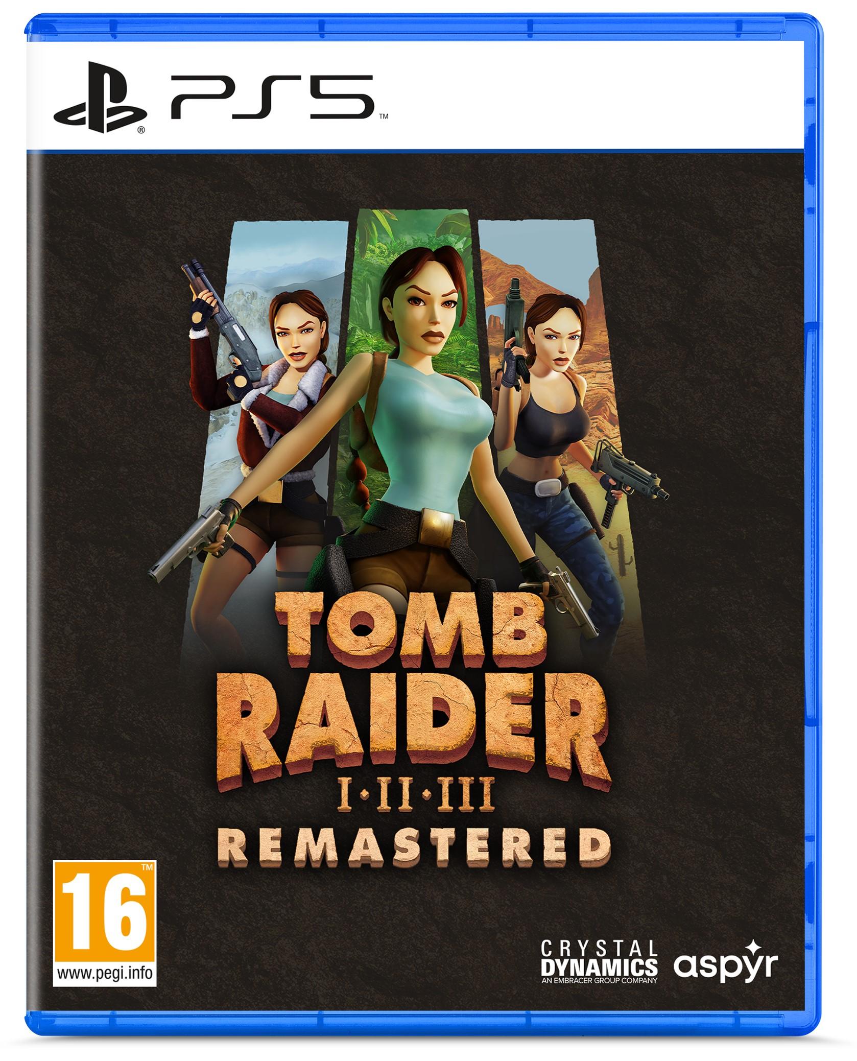 Tomb Raider I-III Remastered (PS5) | JAR Computers Tomb Raider I-III Remastered (PS5)