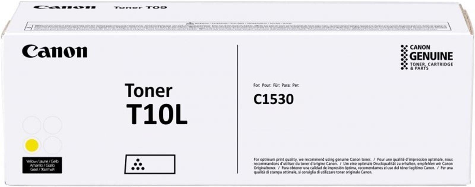 Тонер касета за Canon ImageRunner C1530/C1538/C1500/C1533 Series/i-SENSYS X C1530/C1538/C1500 Series - Toner - /T10L/ / 4802C001 - Yellow - (4802C001/4802C001AA) - PN 4802C001 | JAR Computers Тонер касета за Canon ImageRunner C1530/C1538/C1500/C1533 Series/i-SENSYS X C1530/C1538/C1500 Series - Toner - /T10L/ / 4802C001 - Yellow - (4802C001/4802C001AA) - PN 4802C001