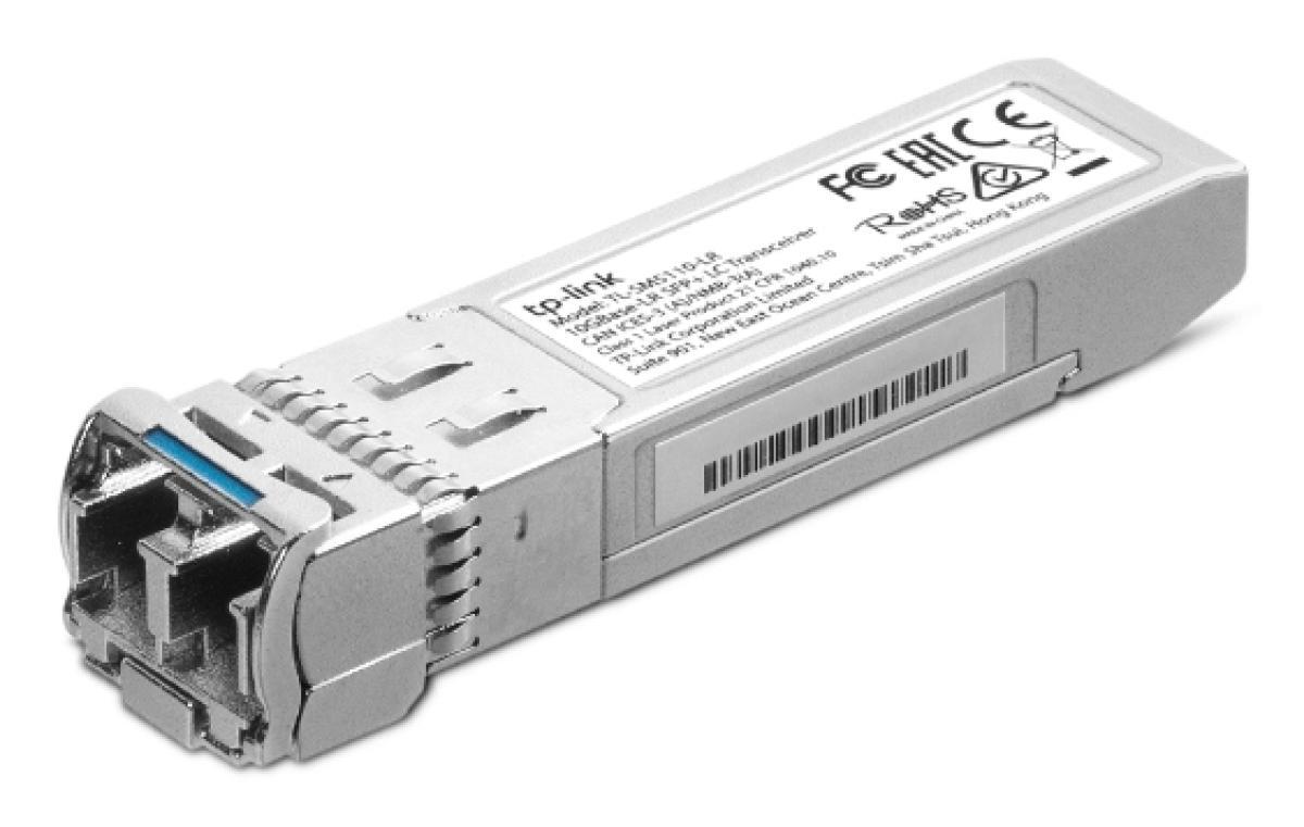 TP-Link SM5110-LR network transceiver module Fiber optic 10000 Mbit/s SFP+ 1310 nm | JAR Computers TP-Link SM5110-LR network transceiver module Fiber optic 10000 Mbit/s SFP+ 1310 nm