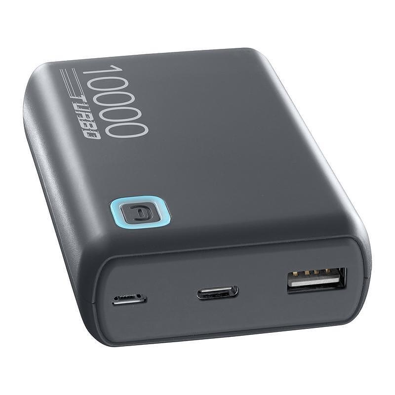 Външна батерия Cellularline ESSENCE Turbo PD 10000 mAh GREY | JAR Computers Външна батерия Cellularline ESSENCE Turbo PD 10000 mAh GREY