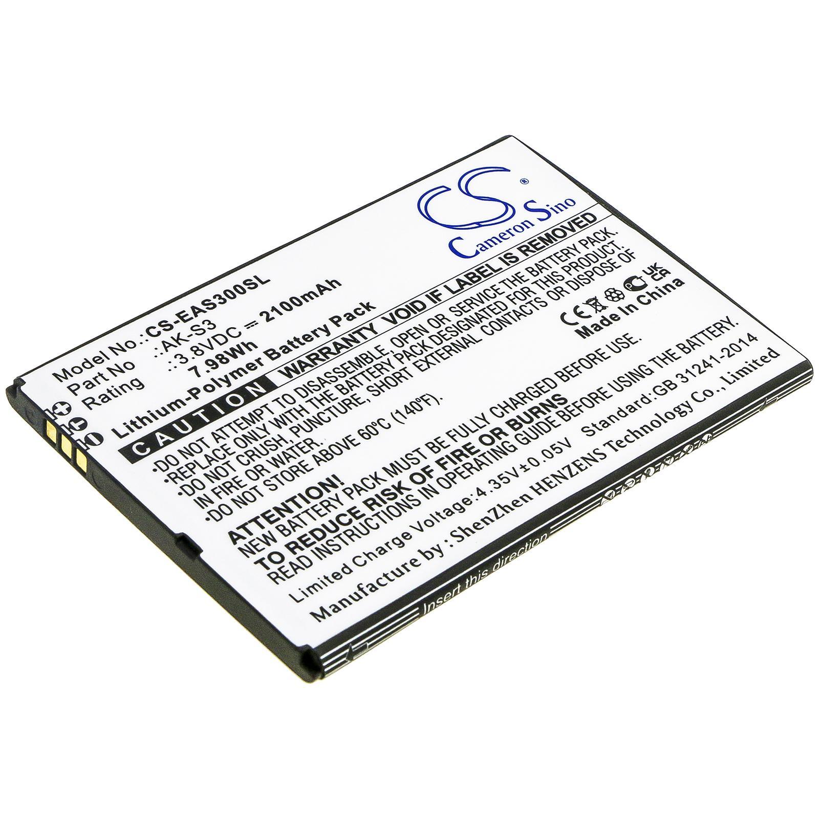 Батерия за мобилен телефон EMPORIA Smart 3  AK-S3  LiPo 3,8V 2100mAh CAMERON SINO | JAR Computers Батерия за мобилен телефон EMPORIA Smart 3  AK-S3  LiPo 3,8V 2100mAh CAMERON SINO