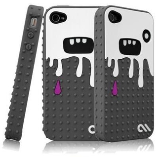 Чудовищен кейс за iPhone 4 - CaseMate Monsta Case Grey-White | JAR Computers Чудовищен кейс за iPhone 4 - CaseMate Monsta Case Grey-White
