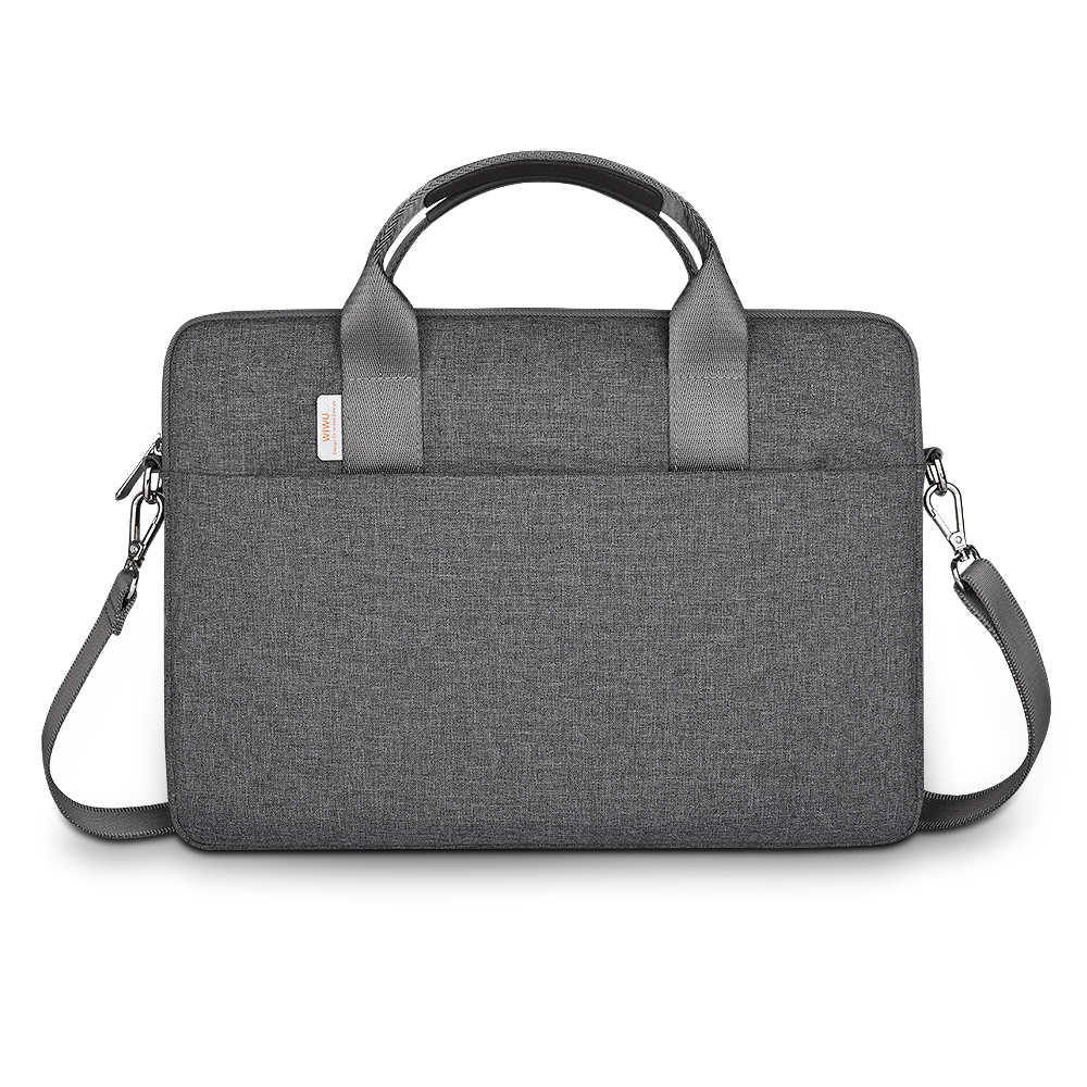 Чанта за лаптоп WiWu, 15.6", Сив - 45340 | JAR Computers Чанта за лаптоп WiWu, 15.6", Сив - 45340