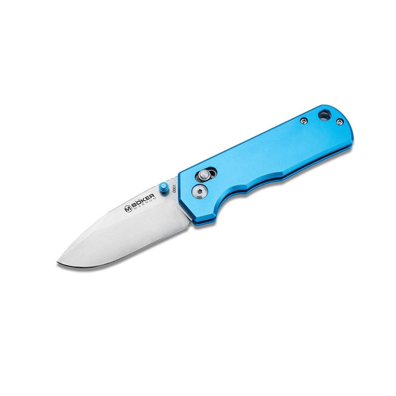 Джобен нож Boker Magnum Rockstub Blue Elox | JAR Computers Джобен нож Boker Magnum Rockstub Blue Elox