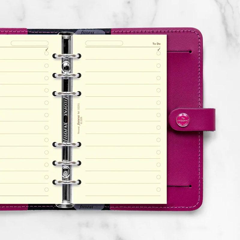 Filofax Пълнител за органайзер Cotton Cream Personal, за задачи | JAR Computers Filofax Пълнител за органайзер Cotton Cream Personal, за задачи