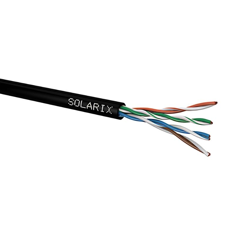 Кабел cat. 5e U/UTP PE Fca 100 m - Solarix SXKD-5E-UTP-PE | JAR Computers Кабел cat. 5e U/UTP PE Fca 100 m - Solarix SXKD-5E-UTP-PE