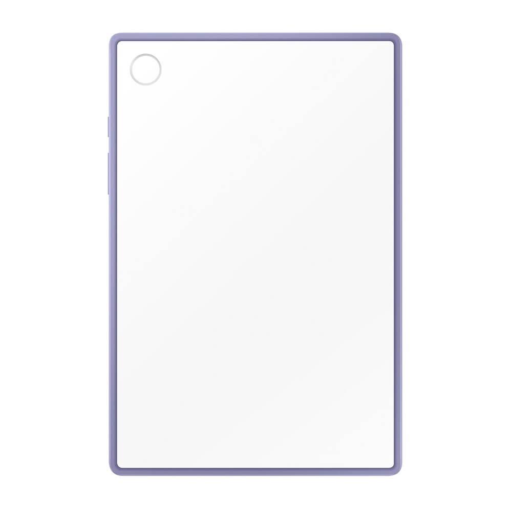 Оригинален удароустойчив хибриден кейс за Samsung Galaxy Tab A8 10.5 (2021) - Samsung Clear Edge Cover EF-QX200TV (лилав-прозраен) | JAR Computers Оригинален удароустойчив хибриден кейс за Samsung Galaxy Tab A8 10.5 (2021) - Samsung Clear Edge Cover EF-QX200TV (лилав-прозраен)