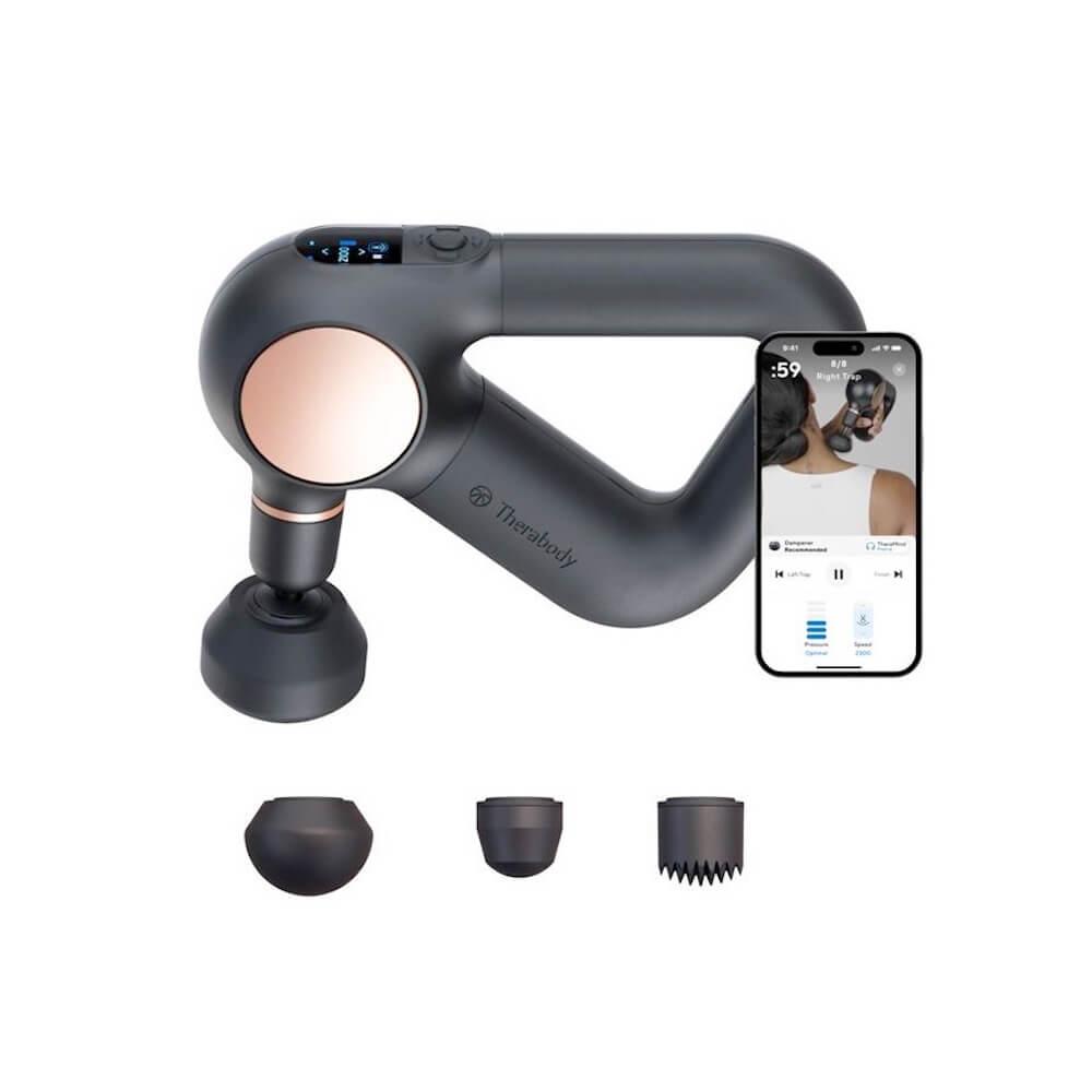 Професионален безжичен електрически масажор за цялото тяло - Therabody Theragun Sense Massage Gun (черен) | JAR Computers Професионален безжичен електрически масажор за цялото тяло - Therabody Theragun Sense Massage Gun (черен)