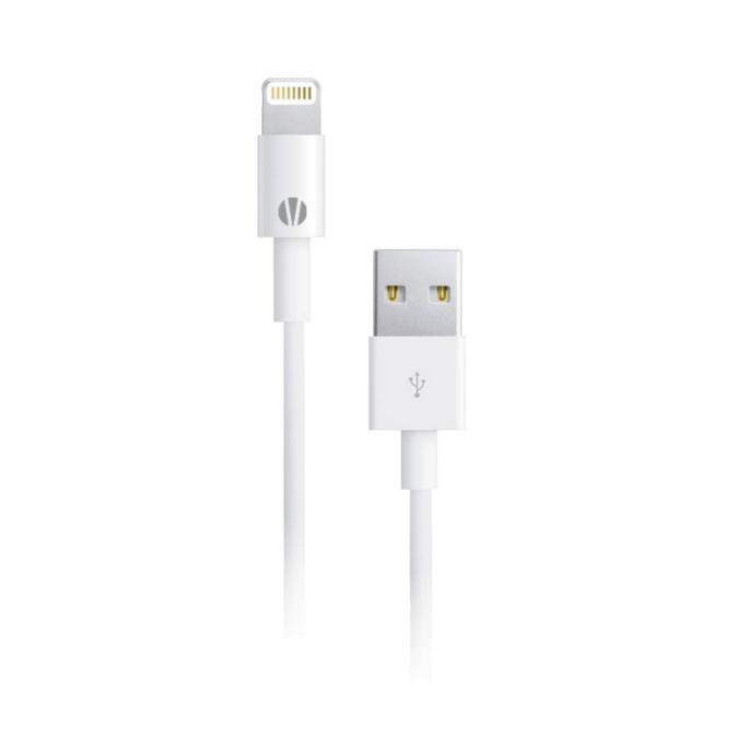 Сертифициран lightning кабел (100 см.) за iPhone, iPad и iPod с Lightning - Vivitar Infinite MFI Lighting Cable (бял) | JAR Computers Сертифициран lightning кабел (100 см.) за iPhone, iPad и iPod с Lightning - Vivitar Infinite MFI Lighting Cable (бял)