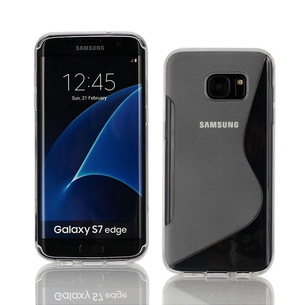 Силиконов (TPU) калъф за Samsung Galaxy S7 Edge - S-Line Cover Case (прозрачен) | JAR Computers Силиконов (TPU) калъф за Samsung Galaxy S7 Edge - S-Line Cover Case (прозрачен)