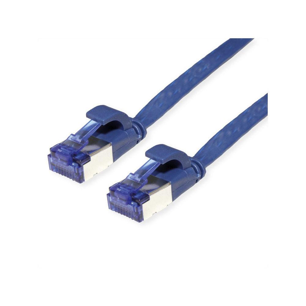 VALUE 21.99.2154 :: Кабел FTP Cat. 6a (Class EA), extra-flat, син, 1.5 м | JAR Computers VALUE 21.99.2154 :: Кабел FTP Cat. 6a (Class EA), extra-flat, син, 1.5 м