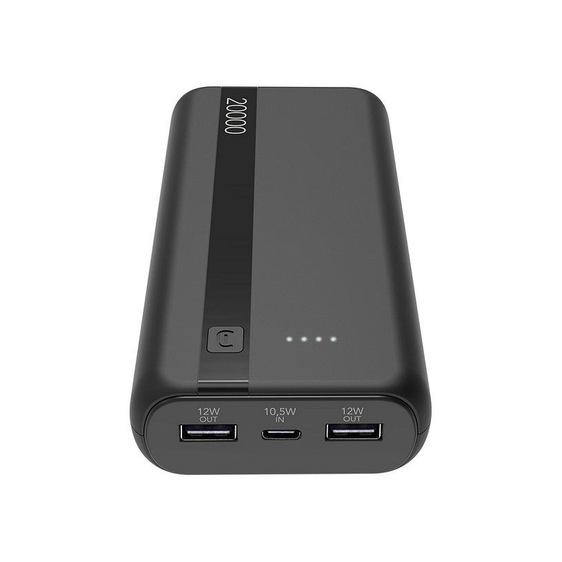 Външна батерия Cellularline ESSENCE ENTRY 20000 mAh BLACK | JAR Computers Външна батерия Cellularline ESSENCE ENTRY 20000 mAh BLACK