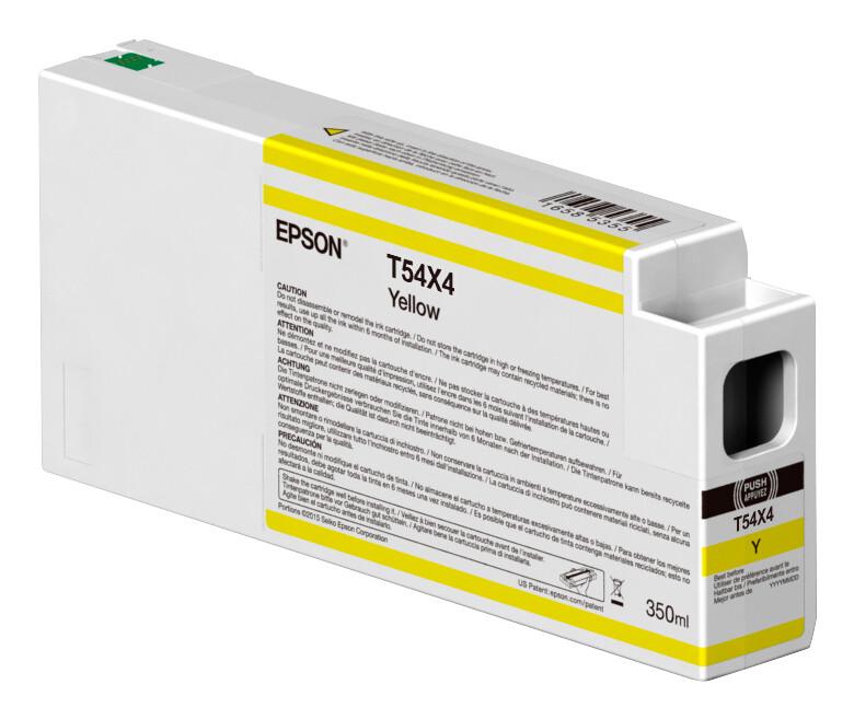 Epson Singlepack Yellow T54X400 UltraChrome HDX/HD 350ml | JAR Computers Epson Singlepack Yellow T54X400 UltraChrome HDX/HD 350ml