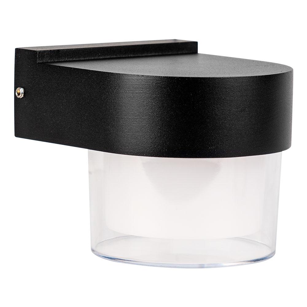 Фасадна лампа аплик DeTech , 1*5W, 4000K, IP44, Черен - 77035 | JAR Computers Фасадна лампа аплик DeTech , 1*5W, 4000K, IP44, Черен - 77035