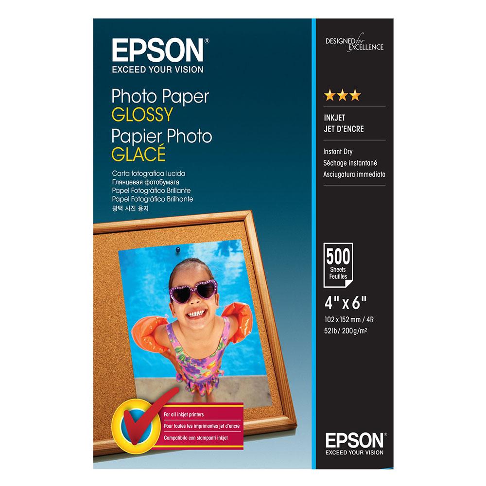 Хартия Epson Photo Glossy 10x15 500л