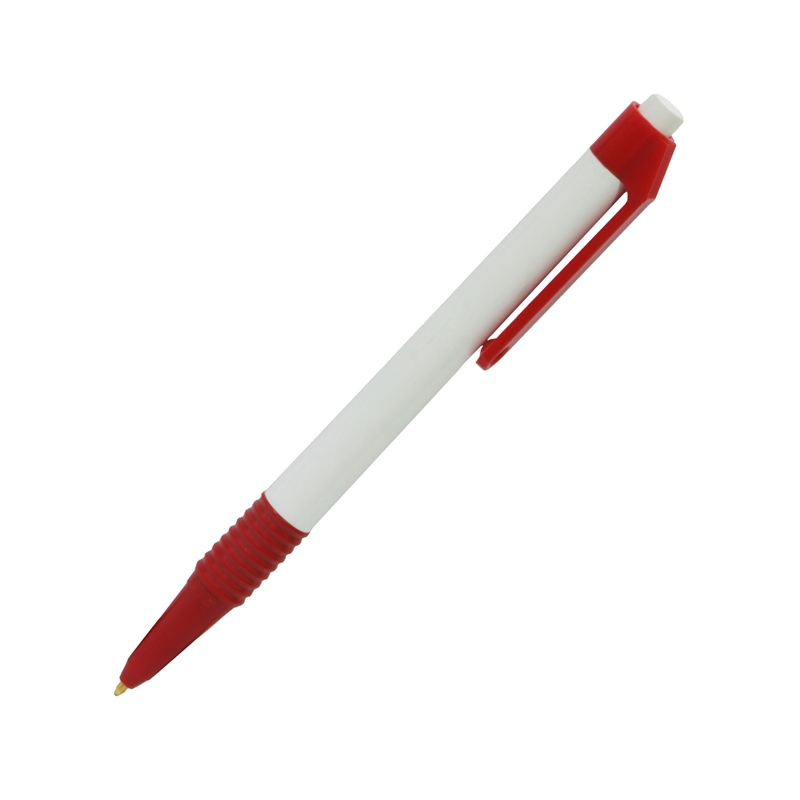 Химикалка Styb Sport, бяло-червена