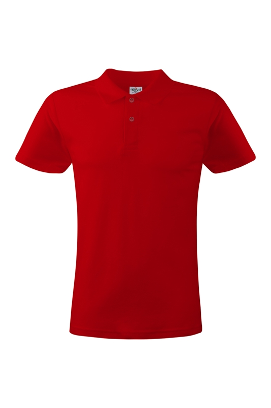 KEYA Мъжка тениска с яка MPS180, размер M, червена | JAR Computers KEYA Мъжка тениска с яка MPS180, размер M, червена