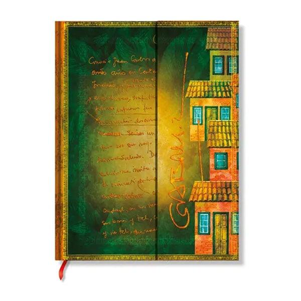 Paperblanks Тефтер Garcia Marquez, Ultra, широки редове, твърда корица, 72 листа