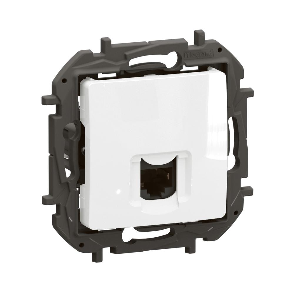 Розетка RJ45 STP cat.6 Бял - Legrand Niloe New NP4303WH | JAR Computers Розетка RJ45 STP cat.6 Бял - Legrand Niloe New NP4303WH