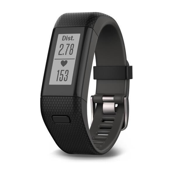 Смарт активити тракер с вграден пусломер и GPS - Garmin Vivosmart HR+ Extra Large size (черен) | JAR Computers Смарт активити тракер с вграден пусломер и GPS - Garmin Vivosmart HR+ Extra Large size (черен)