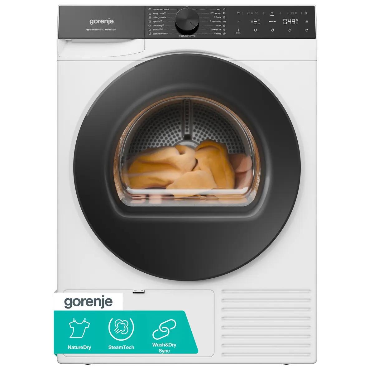 Сушилня Gorenje DG89BP , 9 kg, B , B