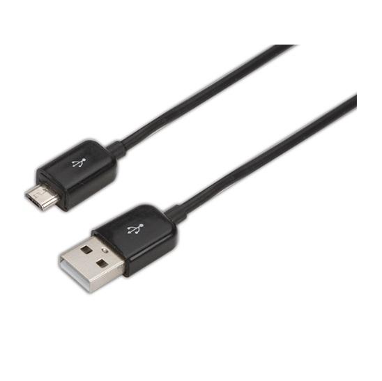 TTAF MicroUSB Cable - microUSB кабел за Samsung, Sony, LG, HTC и други мобилни устройства (черен) | JAR Computers TTAF MicroUSB Cable - microUSB кабел за Samsung, Sony, LG, HTC и други мобилни устройства (черен)