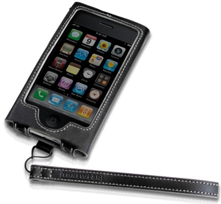 Tunewear PRIE Ambassador Smart Кожен калъф за iPhone 3G/3Gs (черен-бял) | JAR Computers Tunewear PRIE Ambassador Smart Кожен калъф за iPhone 3G/3Gs (черен-бял)