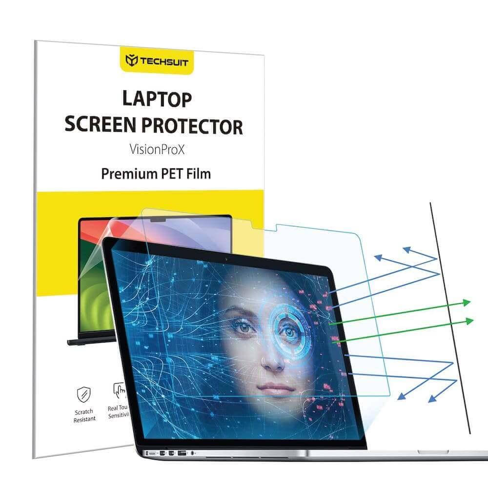 Защитно покритие за дисплея на Macbook Pro 14 M2 (2023) - Techsuit VisionProX Anti-Blue Light Screen Protector (прозрачен) | JAR Computers Защитно покритие за дисплея на Macbook Pro 14 M2 (2023) - Techsuit VisionProX Anti-Blue Light Screen Protector (прозрачен)
