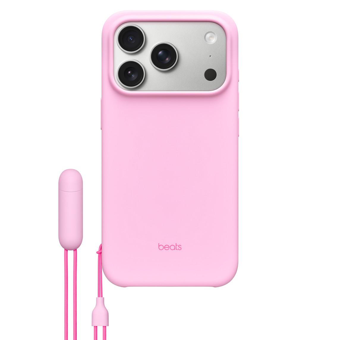 Beats iPhone 17 Pro Kickstand Case with MagSafe and Camera Control - Pebble Pink | JAR Computers Beats iPhone 17 Pro Kickstand Case with MagSafe and Camera Control - Pebble Pink