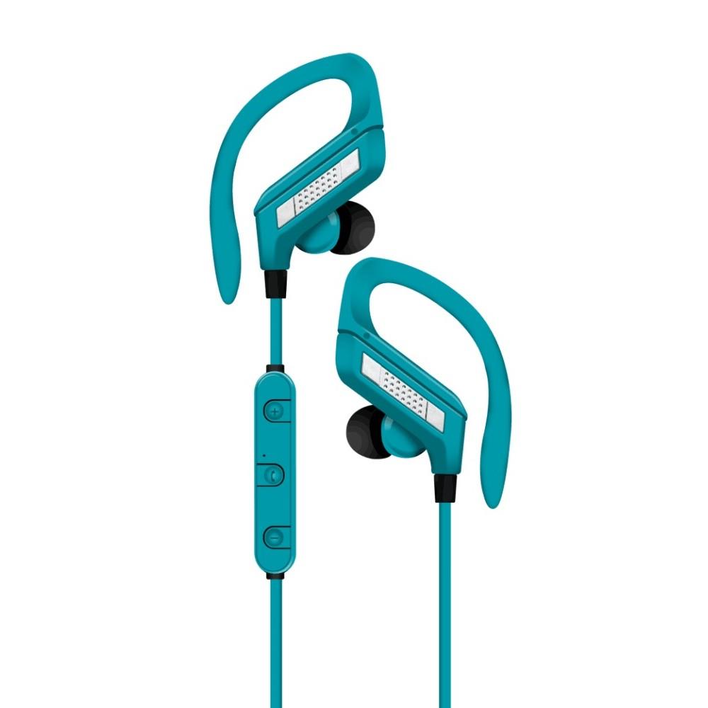 Безжични спортни блутут слушалки за мобилни устройства - Elyxr Liberty Sport Bluetooth Earphones (син) | JAR Computers Безжични спортни блутут слушалки за мобилни устройства - Elyxr Liberty Sport Bluetooth Earphones (син)