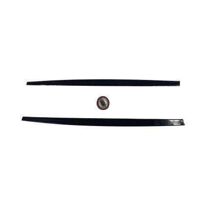 Добавка за прагове за BMW E60 (2003-2010) - M-Performance дизайн - черен гланц | JAR Computers Добавка за прагове за BMW E60 (2003-2010) - M-Performance дизайн - черен гланц