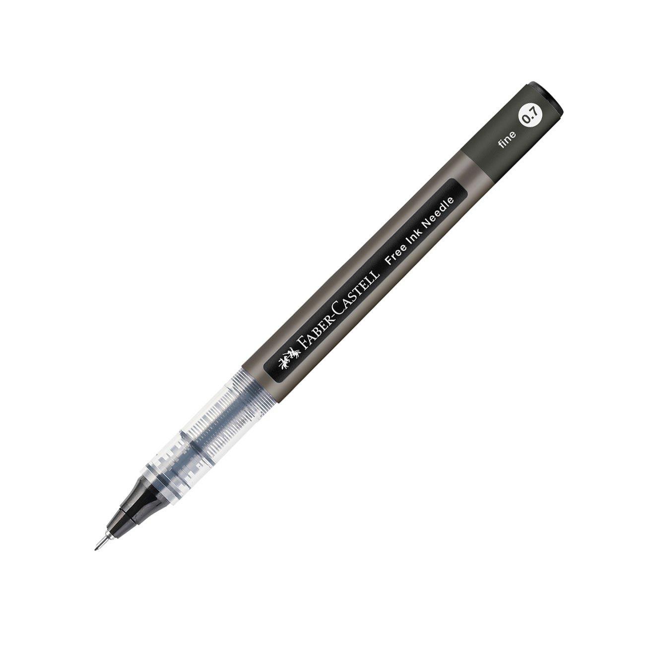 Faber-Castell Ролер Free Ink Needle, 0.7 mm, черен