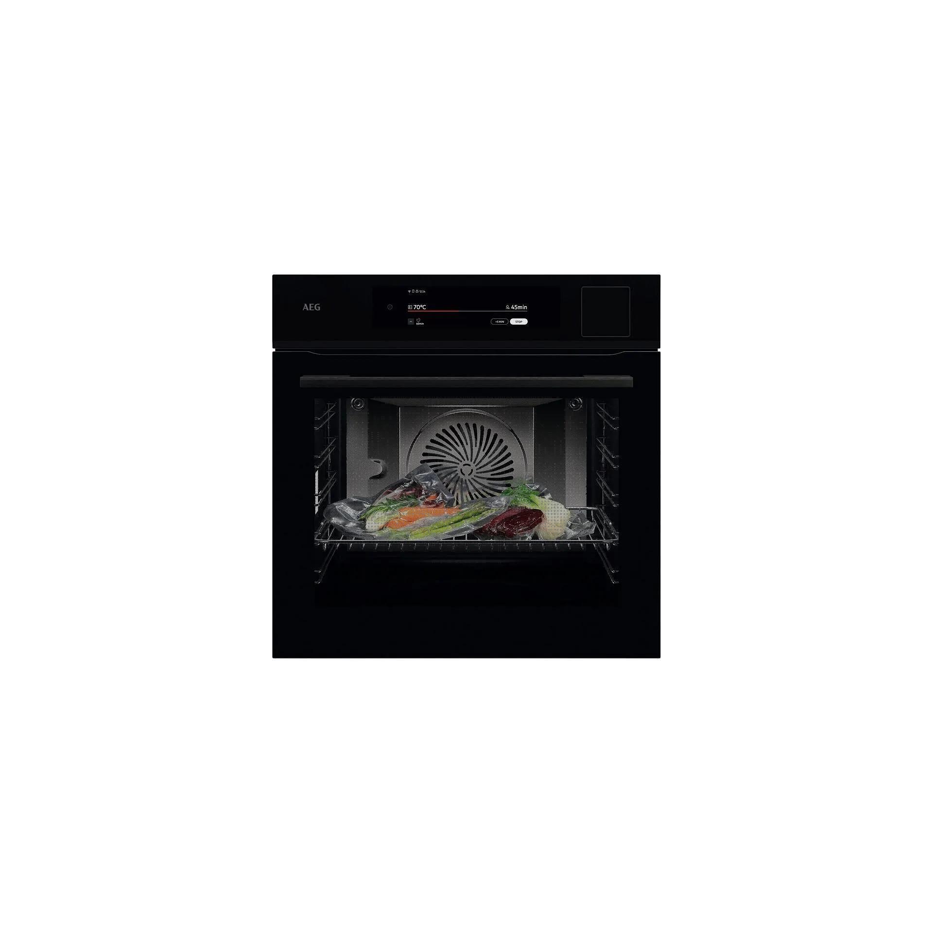 Фурна за вграждане AEG NBP9S831AB (ST) , 70 , А++ , Почистване с пара , Сензорно