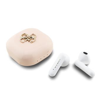 GUESS Bluetooth HF 4G Metal Logo TWS /розов/ - GUTWSJ7HE4GP | JAR Computers GUESS Bluetooth HF 4G Metal Logo TWS /розов/ - GUTWSJ7HE4GP