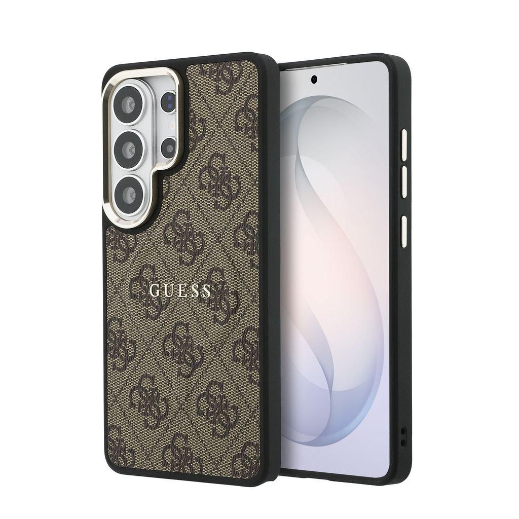 GUESS Калъф Samsung S26 Ultra, PU Leather 4G Gold Frame MagSafe /кафяв/ - GUHMS26LP4MSEGCW | JAR Computers GUESS Калъф Samsung S26 Ultra, PU Leather 4G Gold Frame MagSafe /кафяв/ - GUHMS26LP4MSEGCW