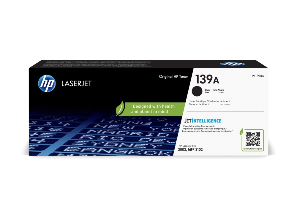 HP W1390A, 139A оригинална тонер касета