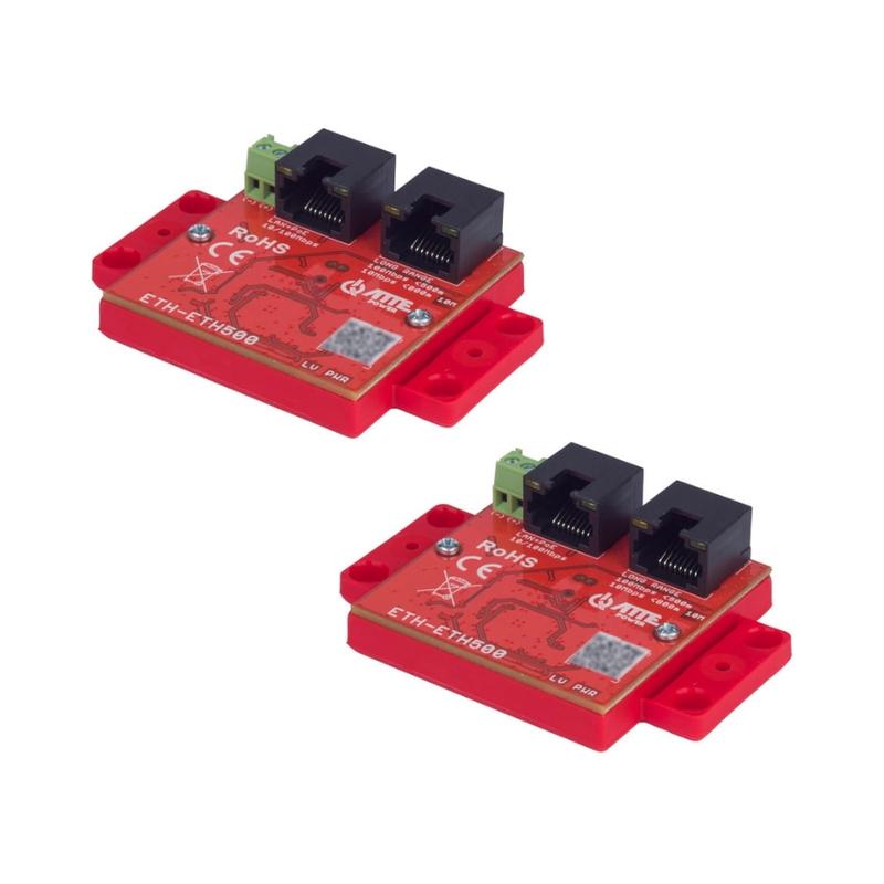 LAN+PoE разширител на обхвата до 800m - ATTE Power ETH-ETH500-SET | JAR Computers LAN+PoE разширител на обхвата до 800m - ATTE Power ETH-ETH500-SET