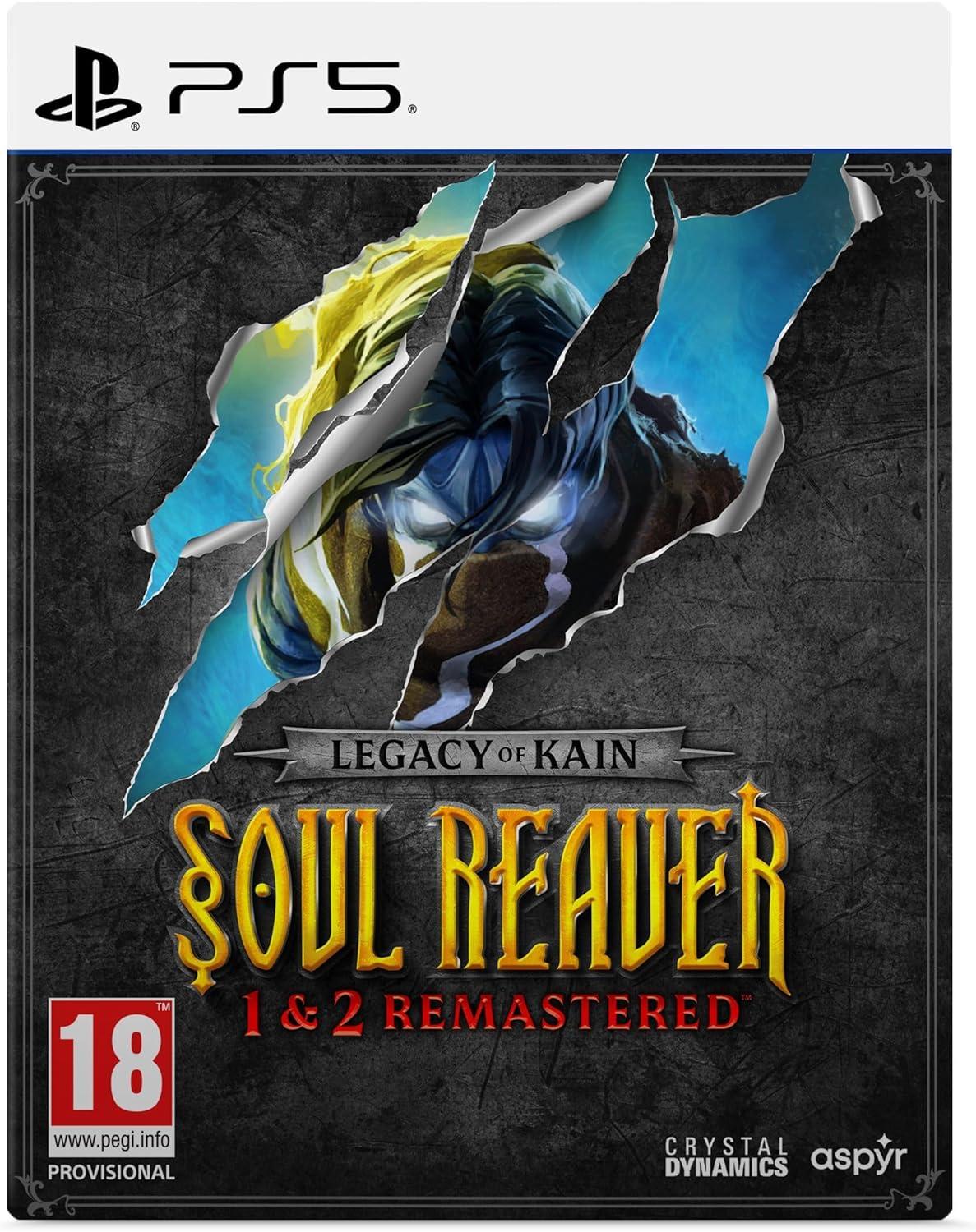 Legacy of Kain -  Soul Reaver 1&2 Remastered - Deluxe Edition (PS5) | JAR Computers Legacy of Kain -  Soul Reaver 1&2 Remastered - Deluxe Edition (PS5)