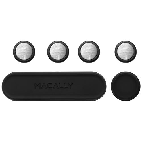 Магнитен органайзер за кабели - Macally Magnetic Cable Clip Organizer (черен) | JAR Computers Магнитен органайзер за кабели - Macally Magnetic Cable Clip Organizer (черен)
