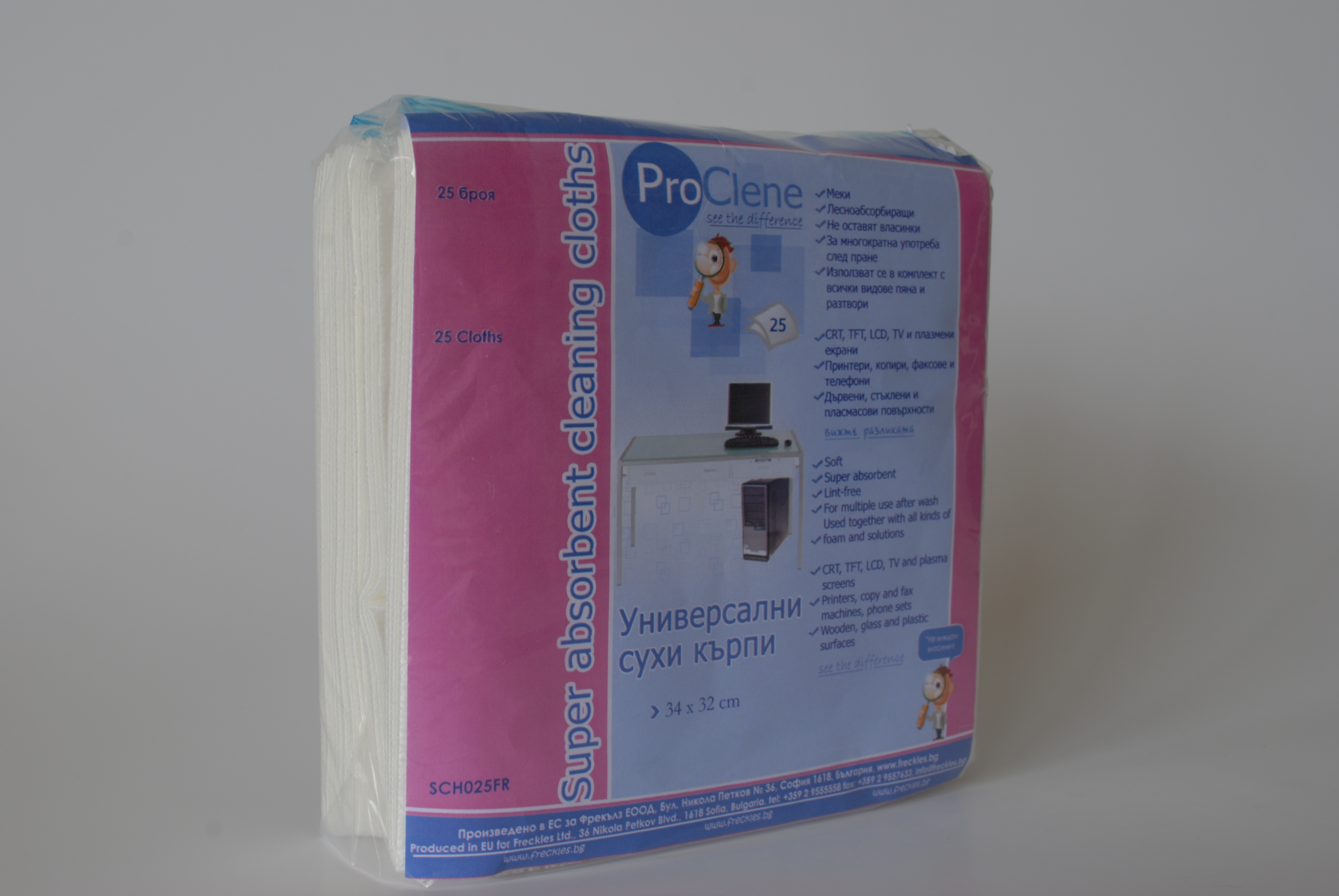 ProClene Сухи кърпи за почистване SCH025 | JAR Computers ProClene Сухи кърпи за почистване SCH025