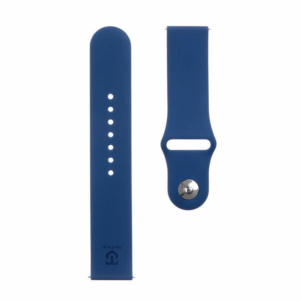 Силиконова каишка за Samsung Galaxy Watch, Huawei Watch, Xiaomi, Garmin и други часовници с 22мм захват - Tactical 614 Silicone Band 22mm (тъмносин) | JAR Computers Силиконова каишка за Samsung Galaxy Watch, Huawei Watch, Xiaomi, Garmin и други часовници с 22мм захват - Tactical 614 Silicone Band 22mm (тъмносин)