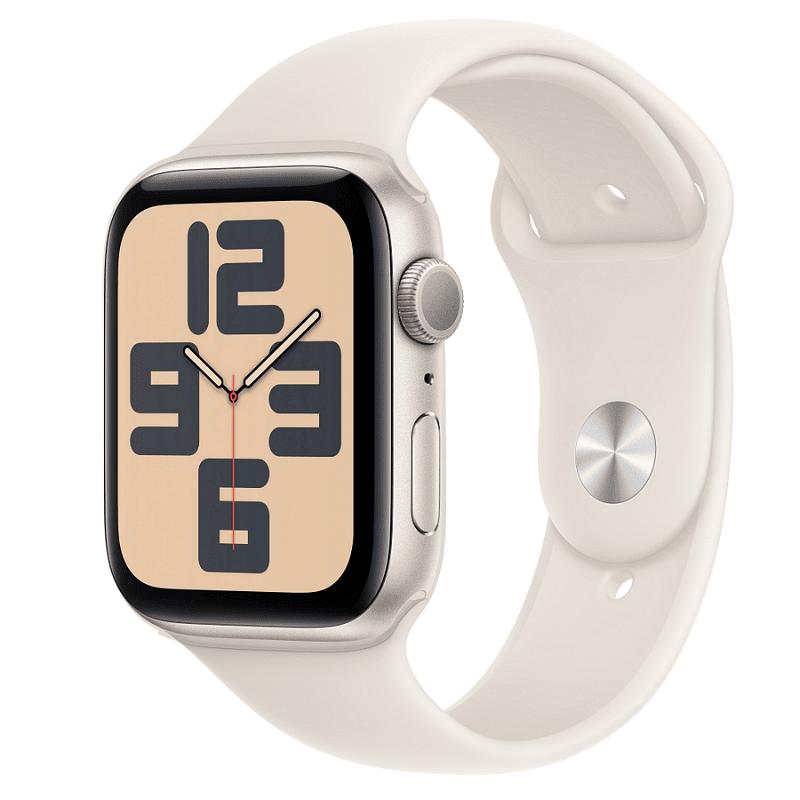 Смарт часовник Apple Watch SE2 v3 44mm Starlight/Star Band M/L mxev3 , 1.78 , 32 , 44.00 , Apple S8 SiP 64-bit Dual Core