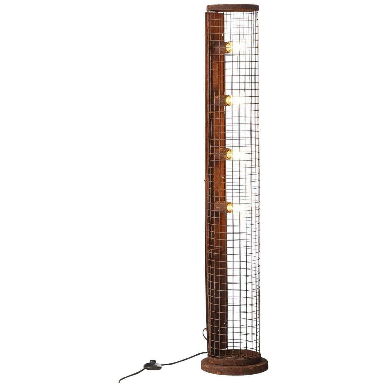 Стайна винтидж лампа - Brilliant Pauletta Floor Lamp 60W (E27) (кафяв) | JAR Computers Стайна винтидж лампа - Brilliant Pauletta Floor Lamp 60W (E27) (кафяв)