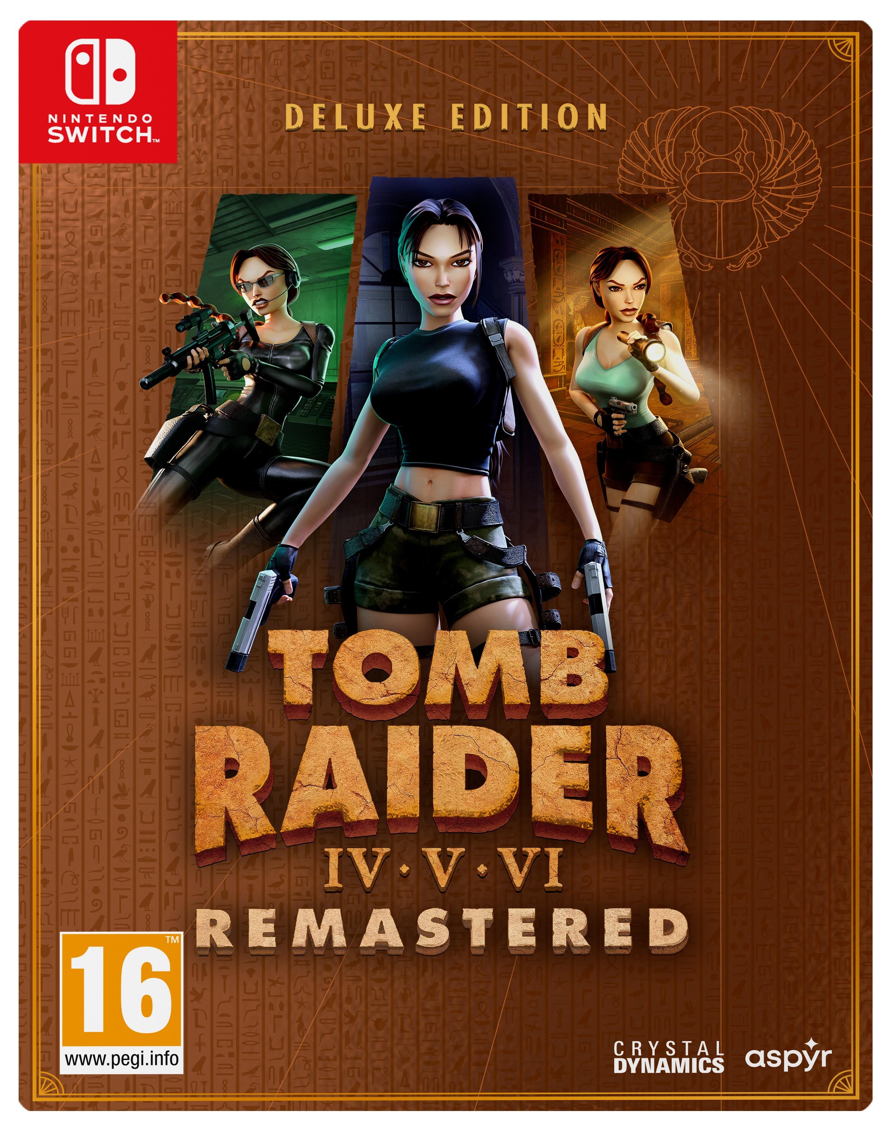 Tomb Raider IV-VI Remastered Starring Lara Croft - Deluxe Edition (Nintendo Switch) | JAR Computers Tomb Raider IV-VI Remastered Starring Lara Croft - Deluxe Edition (Nintendo Switch)