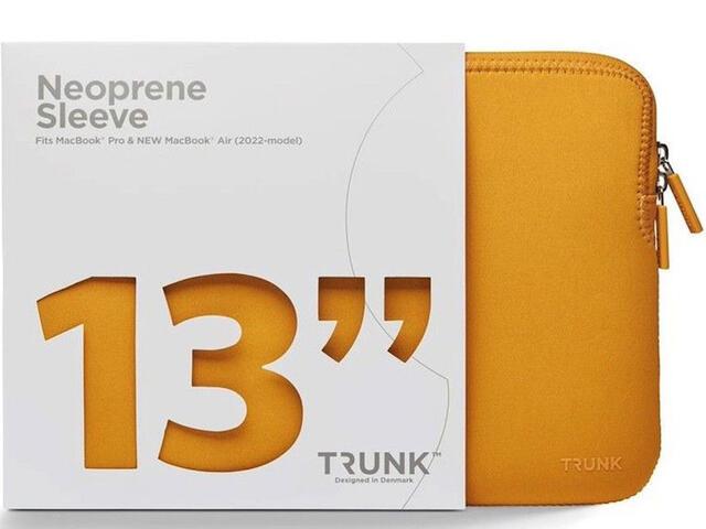 Trunk Laptop Sleeve (2022), жълт