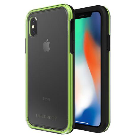 Удароустойчив кейс за iPhone XS, iPhone X - LifeProof Slam (зелен-прозрачен) | JAR Computers Удароустойчив кейс за iPhone XS, iPhone X - LifeProof Slam (зелен-прозрачен)