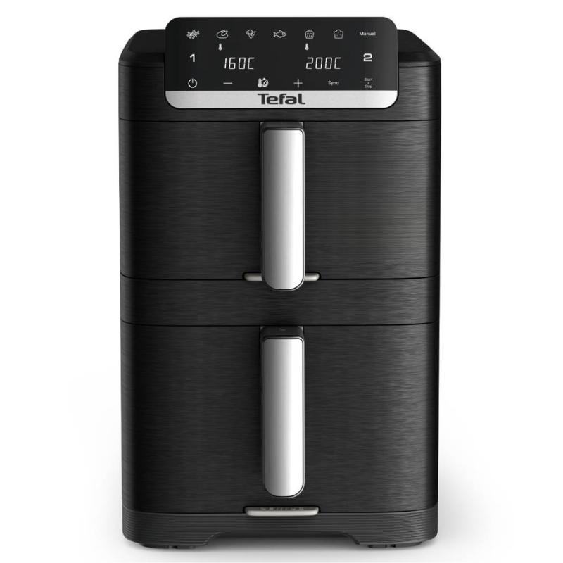 Уред за здравословно готвене Tefal EY7568E0 Crispy Stack
