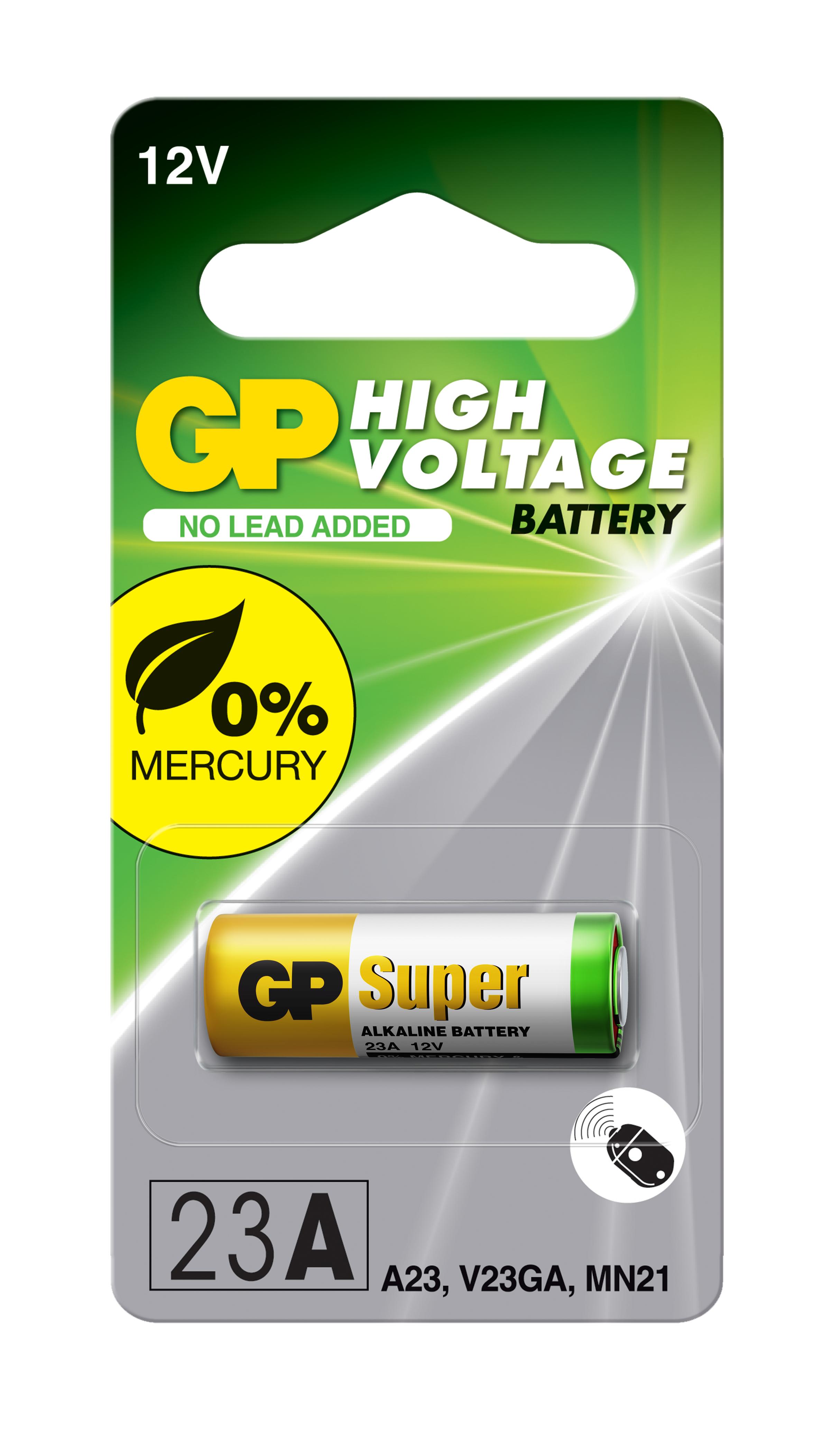 Алкална батерия GP, A23, V23GA, MN21, 12V, блистер 1 бр. | JAR Computers Алкална батерия GP, A23, V23GA, MN21, 12V, блистер 1 бр.